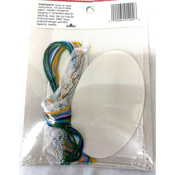 Lace Ornament Cross Stitch Kit Christmas Church Design - Picture 3 of 3